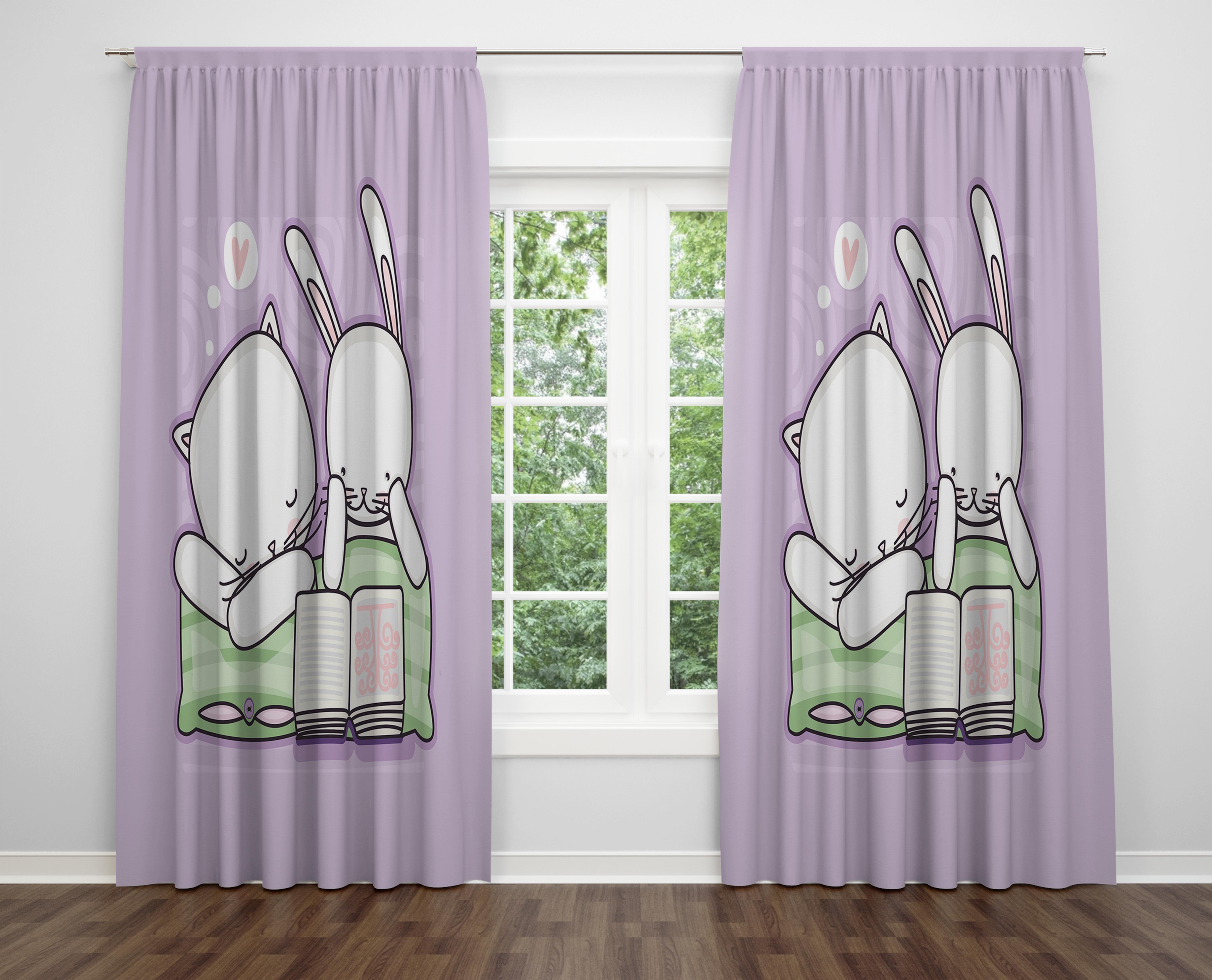 

Декоративний дизайн, високоякісна бавовняна тканина, ви можете вибрати одну або подвійну фіранку з крила 1 piece різнокольоровий