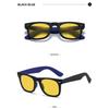 Large Frame Anti-glare Protection Night Vision Myopia Glasses Special for Driving Comfortable Eyeglasses Gentleman 0 To -4.0