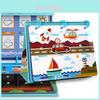 Educational Childrens Wall Calendar Puzzle With Cardboard Material For Early Learning And Cognitive Development