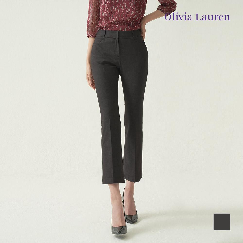 OLIVIALAUREN Melange Bootcut Pants_Vopdlxf8121