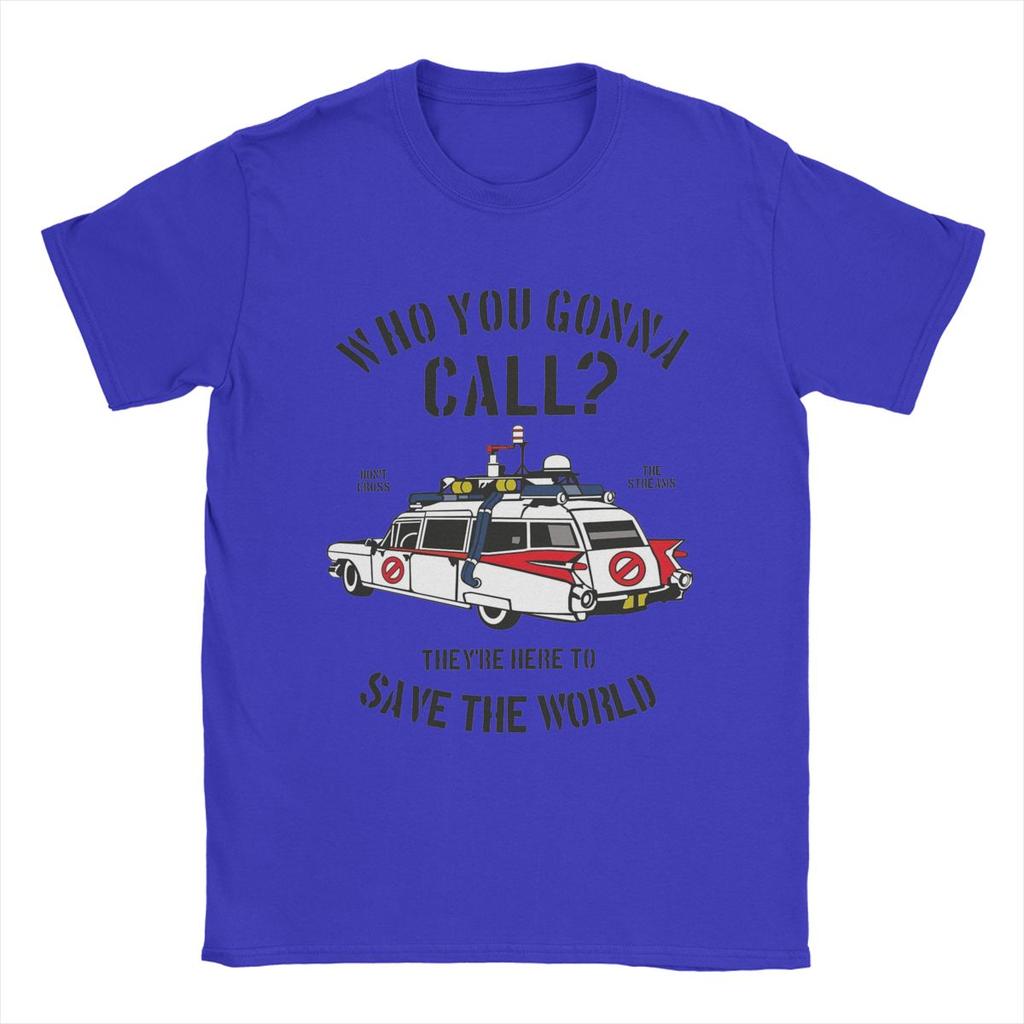 Ghostbuster Film T-Shirts Herren Baumwolle Fantastische T-Shirts Rundhals T-Shirt Kurzarm Tops Geschenk