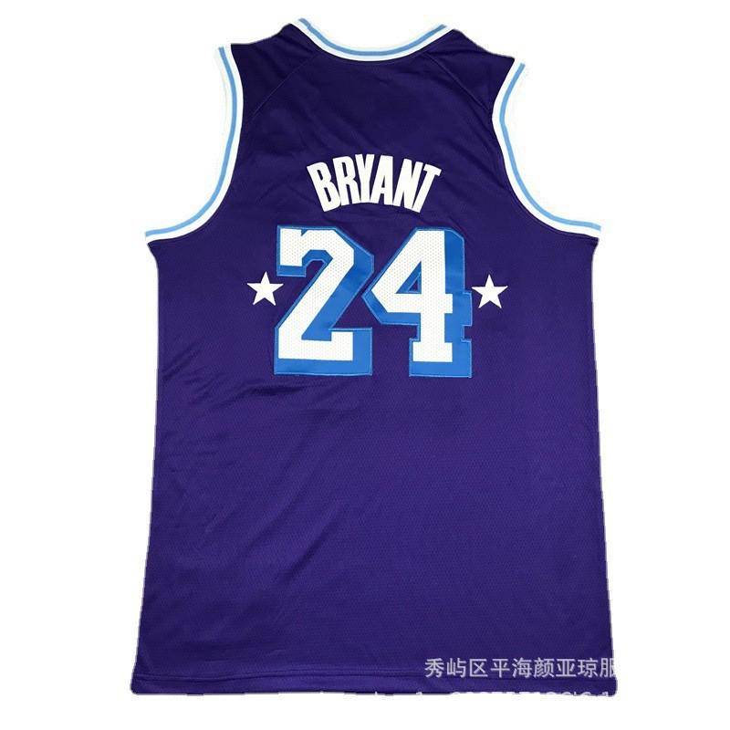 Embroidered NBA Los Angeles Lakers 24 Kobe Bryant Basketball Jersey Men Women Fall Winter