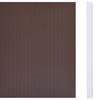 Garden Privacy Screen PVC 70x0.19 M Brown