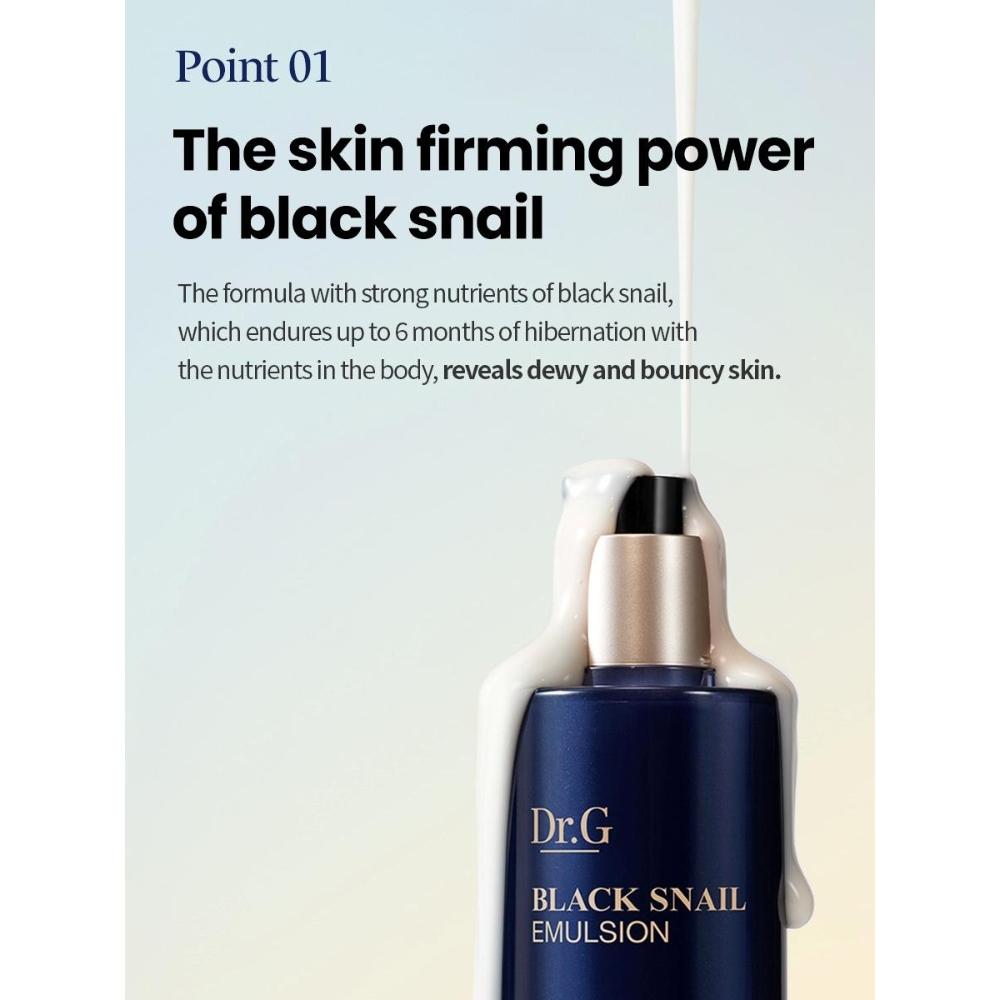 Dr.G Black Snail Emulsion 150ml / 5.07 Fl. Oz