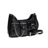 Marka Tasarım Zincir Kadın Koltuk Altı Çanta Çoklu Cepler Bayanlar Omuz Crossbody Çanta Moda PU Deri Çanta ve Çanta