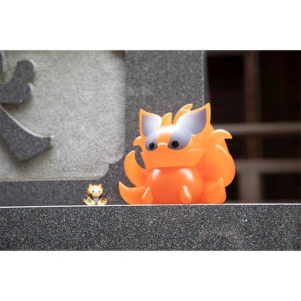 MEGA CAT PROSJEKT NARUTO Shippuden Nyan og stor Kurama myk vinylfigur Nyaruto!