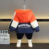 Children's Clothing Baby Spring and Autumn Jacket Hooded Zipper Shirt Jacket Jacket Boy Jacket