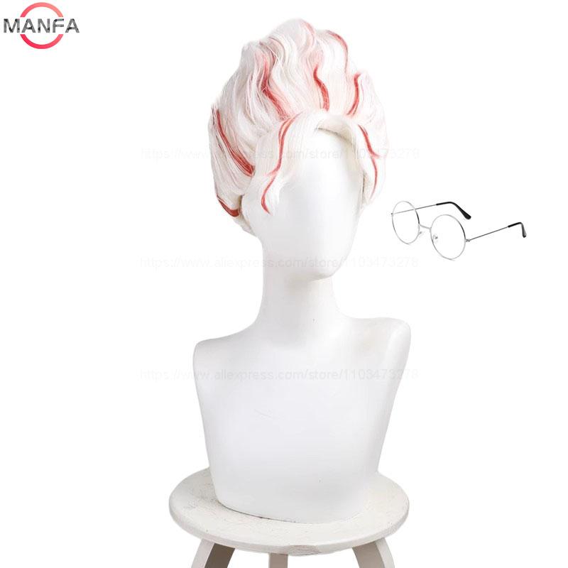 High Quality Momo Ayase Ekalun  Cosplay Wig Anime Dandadan Cosplay Short Brown Heat Resistant  Hair Anime Cosplay Wigs + Wig Cap