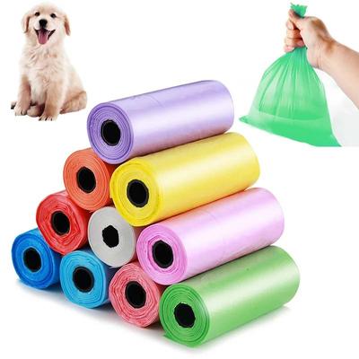 15 Stück Hundekotbeutel für den Außenbereich, für Haustiere, Hunde und Katzen, Kotbeutel für Welpen und Katzen, kleine Rollen, Reinigungsbeutel, Haustierbedarf
