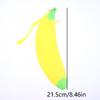 Cute Banana Silicone Coin Purse Creative Simulation Fruits Small Wallet Multifunctional Money Pouch Keychain Backpack Pendant