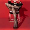 Fake Garter Suspender Belt Thigh High Stockings Women Sexy One Piece Open Crotch Tights 5D Oil Shiny Pole Dance Clubwear