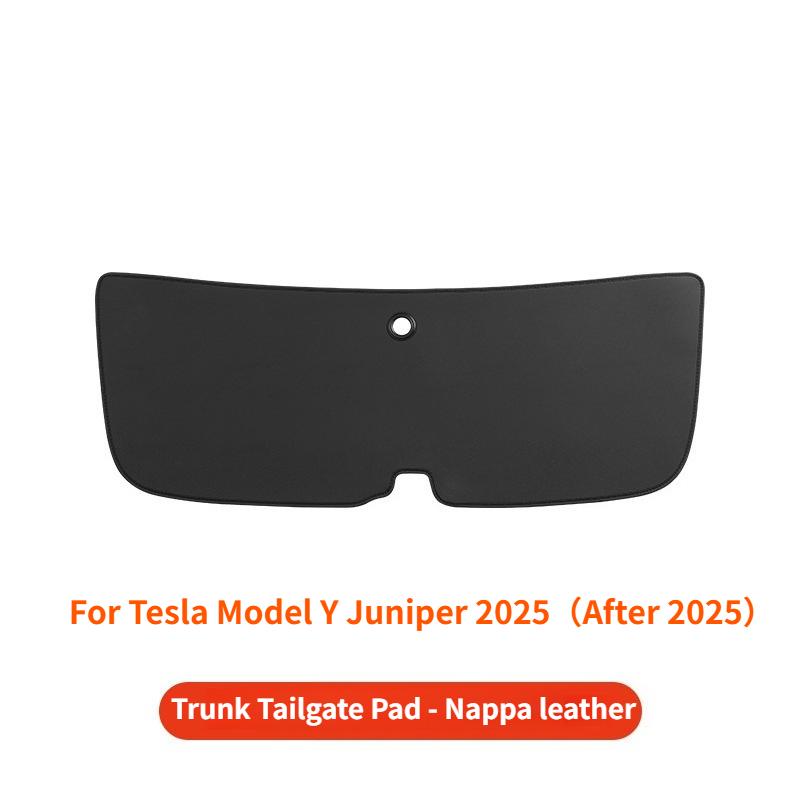 Für Tesla Model 3 Model Y Juniper 2025 2026 Kofferraummatte PU Ladeboden Filz Schutzmatte Premium Kofferraum Heckklappenmatten Zubehör