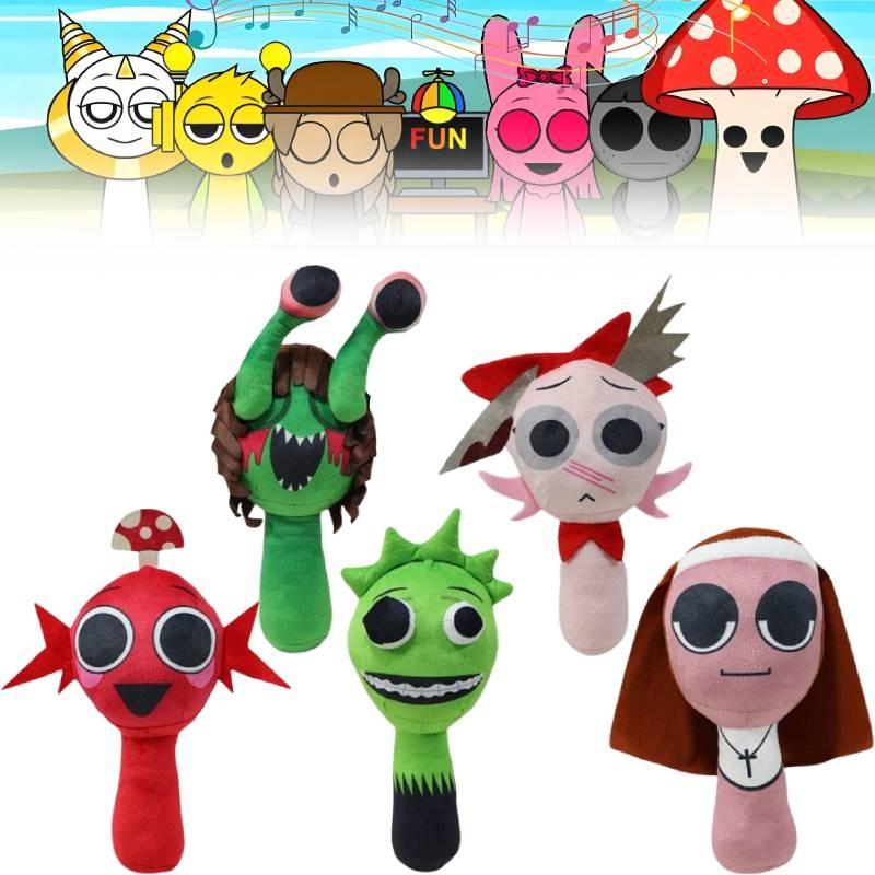 Sprunki Game Plush Toy Cartoon Stuffed Doll Pendant Decoration Gift Children