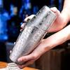Etched Boston Cocktail Shaker Bar Tins Stainless Steel Bartender Kit Engraved Mixing Shaker Set Bar Tools