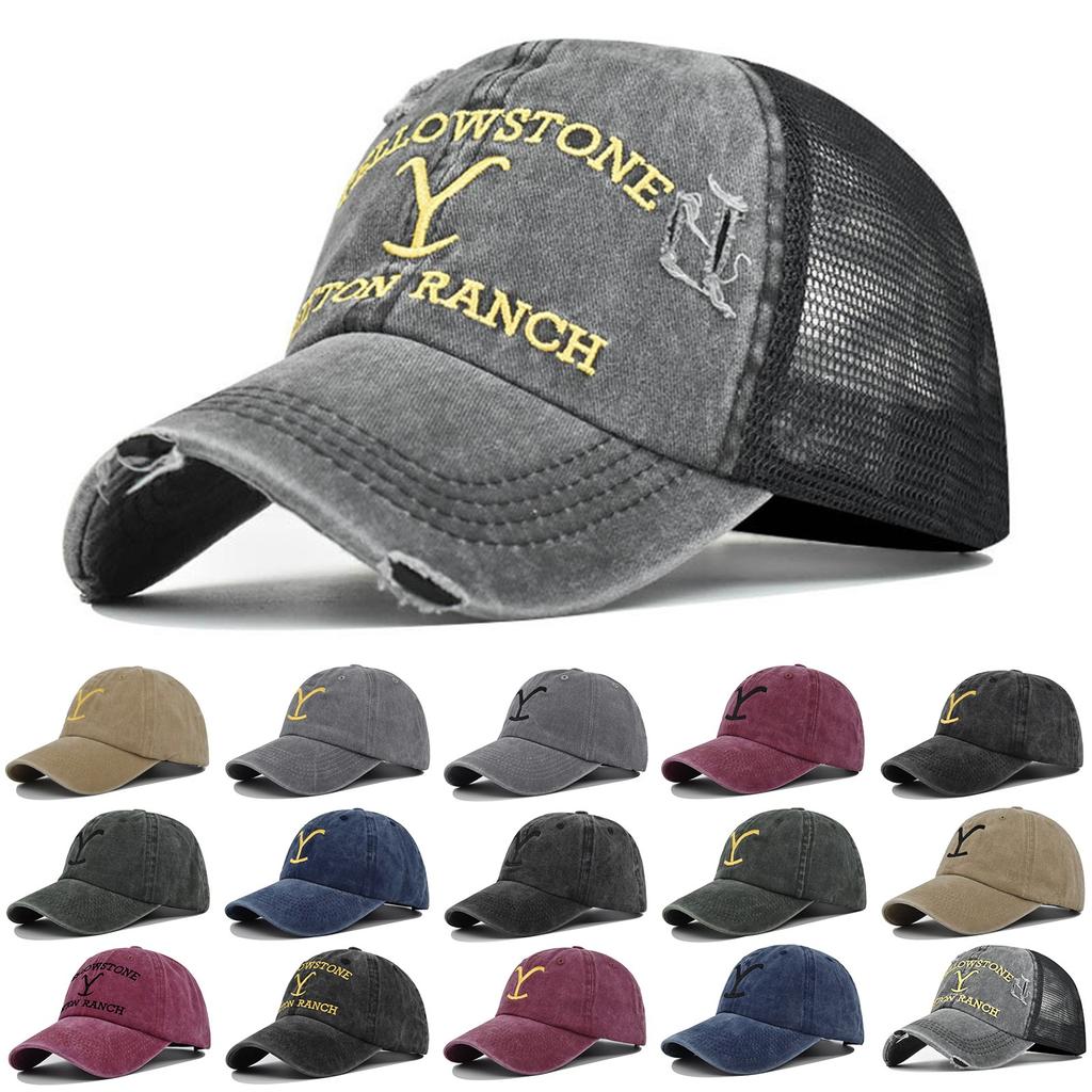 Buono Yellowstone Dutton Ranch Cappello Cross Ponytail Baseball Cap  Distressed Outdoor Ricamo acquista in modo economico — spedizione gratuita,  recensioni reali con foto — Joom