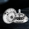 Kitchen Sink Drain Basket Stopper Replacement Sink Strainer Stainless Steel Mesh Filter Strainers Convenient Use