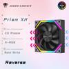 Jungle Leopard Galaxy Prism XH Flowing Running Lights PC Case Fan 120mm  ARGB Cyclic Mirror Light Effect PWM Cooling Fan