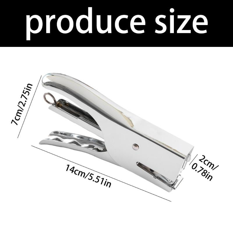 Professional Handheld Stapler Large Sheets Capacity Ergonomic Grip Heavy Duty Metal Stapler For School Office Supplies