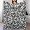 Penrose Tiling Pattern Throw Blanket Hairy Funny Gift Stuffeds Warm Winter Blankets