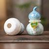 Crystal Glazed Mini Gourd Colorful Fortune Home Decorations Tea Playing Ornament Gift Chinese Style Tea Ceremony Accessories