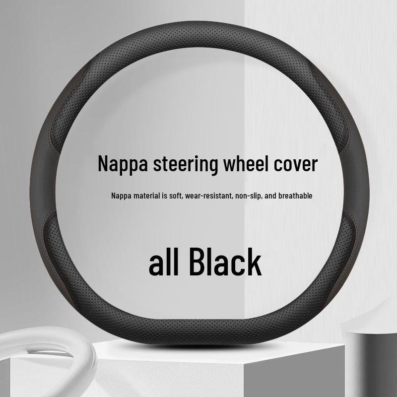Ideal L8/L9/ONE Steering Wheel Cover: Original Car Color, New Energy Vehicle Interior Accessory.