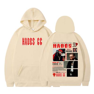 Rapper Hades 66 Make Money Not Friends 2025 Tour Grafik Hoodie Herren Damen Hip Hop Sweatshirts Lässig Locker Hohe Qualität Pullover