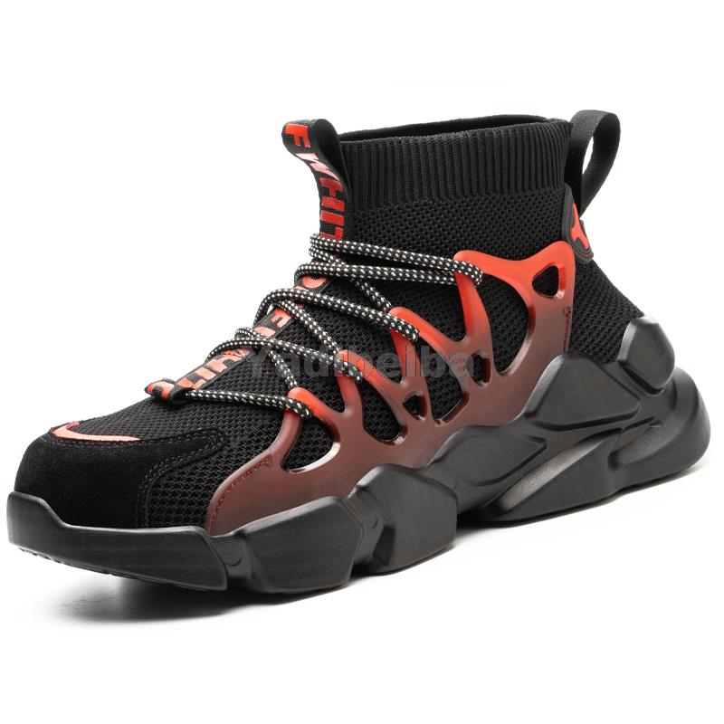 New Men Work Safety Shoes Boots Brand Indestructible Shoes Steel Toe Work Boots Men Women Work Sneakers Puncture-Proof Shoes