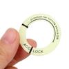 Car Motorcycle Luminous Ignition   Key     Cover Trim   Black Letter