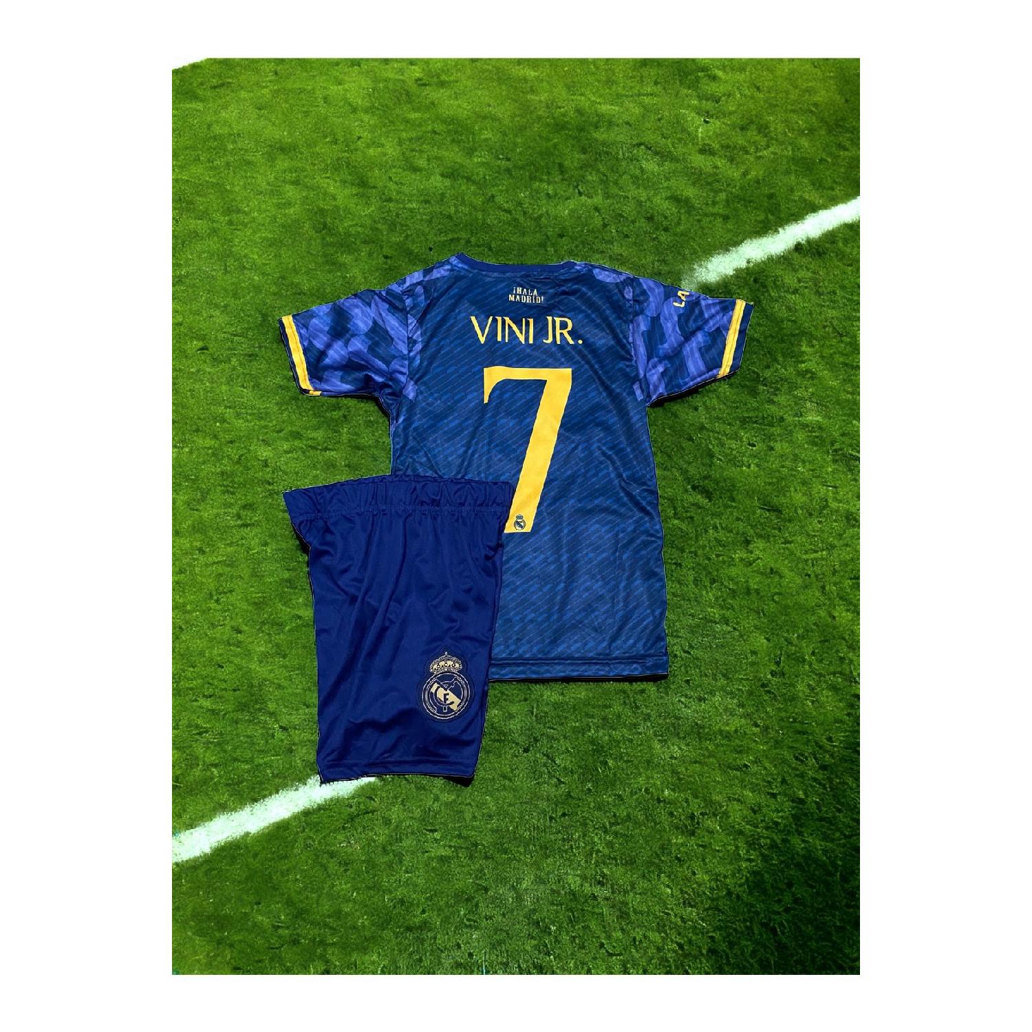 

Детская майка Real Madrid Vini Jr нового сезона