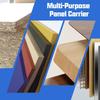 Metal Material Woodboard Fixture Portable Carry Sheet Board Clamp Panel Gripper  Household Handling