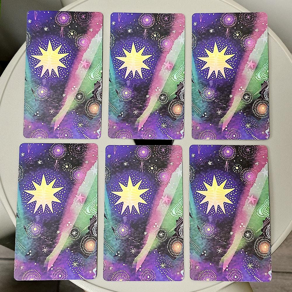 10.3*6cm Magický severský tarot Kompletní balíček 79 karet inspirovaný starými severskými mýty a folklórem