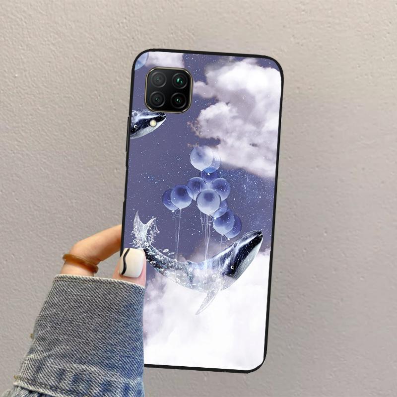 Flying Whale Magical For Huawei Nova Y70 Y90 Y60 Y73 Y72 Y61 Y91 12s 12i 11i 8i 9 10 SE P40 Lite P60 P30 Pro Case