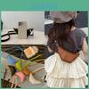 Minimalist Pu Duffle Bag With Beaded Accents For Daily Use Women