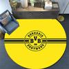 BVB092 Round Area Rug,Carpet Rug for Living Room Bedroom Sofa Playroom Decor,Non-slip Floor Mat