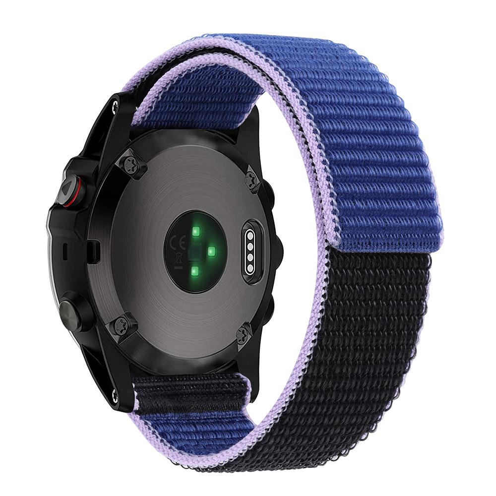 22mm 26mm QuickFit Nylon Loop Strap For Garmin Tactix 7 AMOLED Delta Bravo Band For Garmin Fenix 8 7X 6 PRO 5 Braided Watchbands
