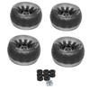 120mm Electric Skateboard Wheels PU Filling Damping Longboard Wheel Impact Resistance