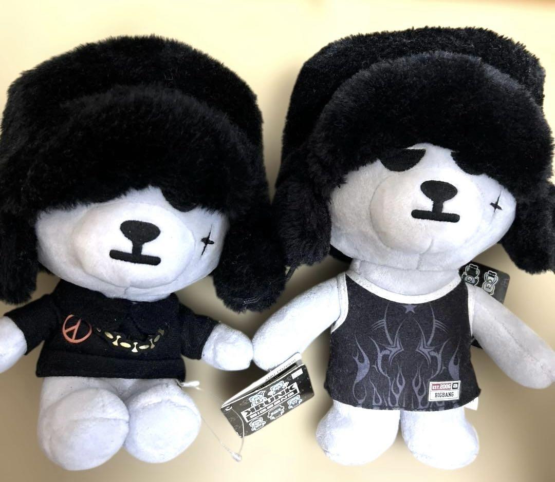 

[USED] BIGBANG KRUNK Plush Toys G-Dragon 2 pieces