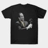 Heren Zwart Print T-shirt Oj Simpson Gouden Grill Geen-Knippen Transferpapier Print Katoenen T-shirt