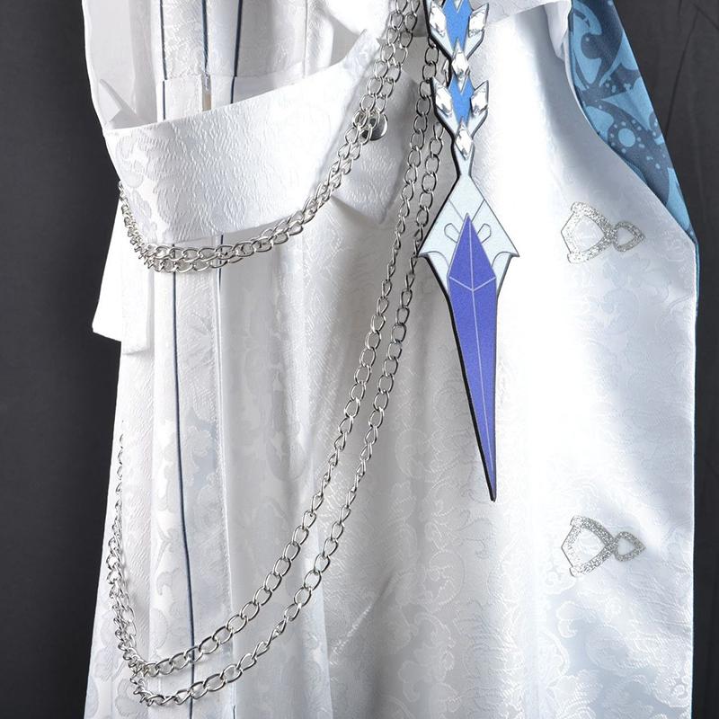 Ysir Genshin Impact Fatui Executive Officer Cos Snezhnaya Prince Dadaria Regrator Marionette Captain Cloak Cos