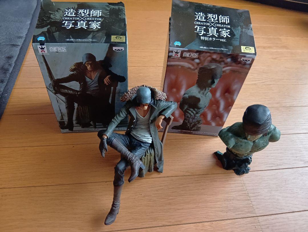 

[USED] One Piece Sculptor x Photographer Figures Kuzan and Roronoa Zoro Set