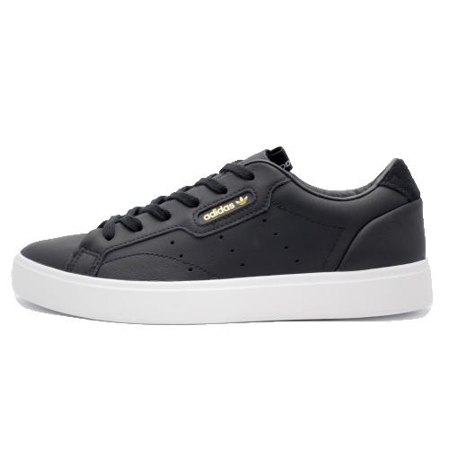 Adidas Sleek Melna Krāsa Kristāla Balta