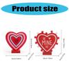 Eye catching Heart Desktop Decoration Delicate Heart Item Tabletop Accessory For Holiday And Party Decorations