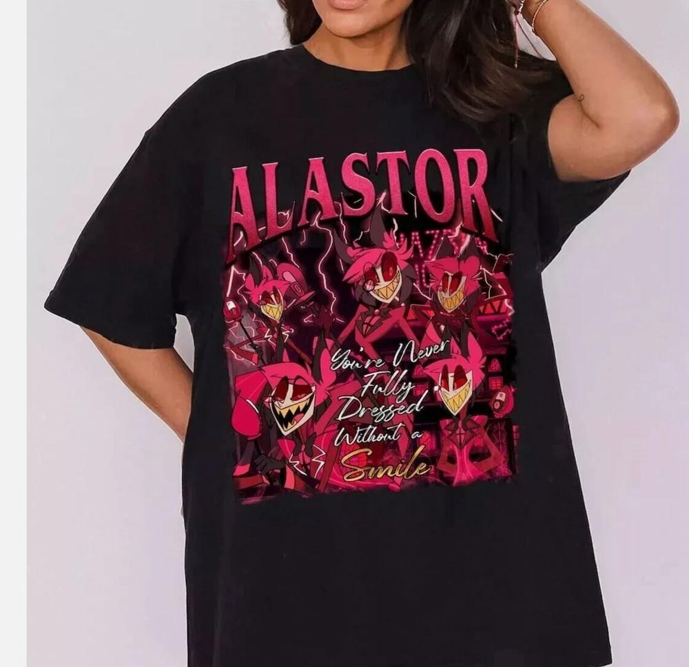 Alastor Hazbin Hotel Shirt Hazbin Hotel Fan Shirt Hazbin Hotel Movie Shirt Unisex T-Shirt S