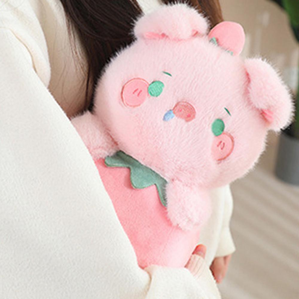 Chien Fruit Animal Peluche Jouet Cochon Lapin Poupée en Peluche Mignon Chapeau Citrouille Capybara Poupée en Peluche Décoration de Chambre