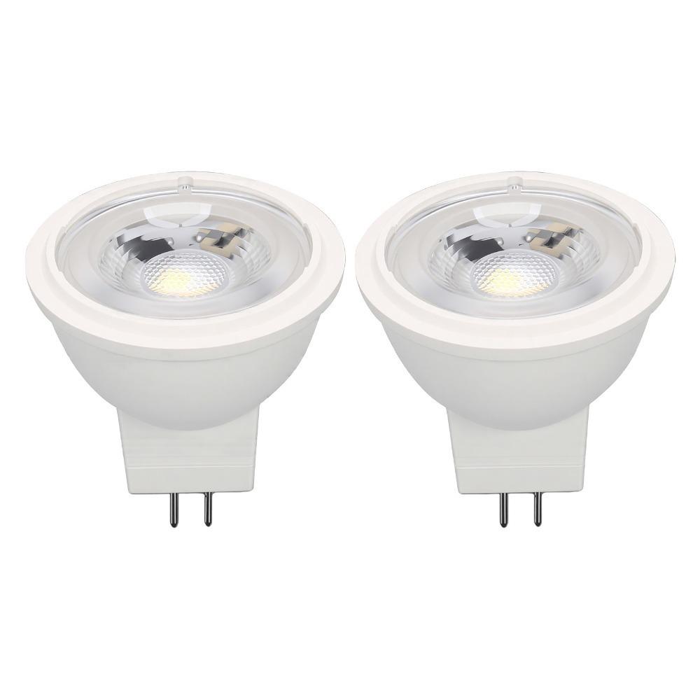 2 Pak GU4 LED Pærer MR11 LED Lyspærer Lavspændingspærer Skabsbelysning