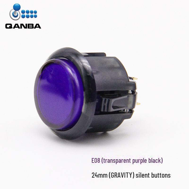 

QANBA Gravity KS Бесшумная быстрая механическая ось Аркадная кнопка 30/24 мм E08 24mm