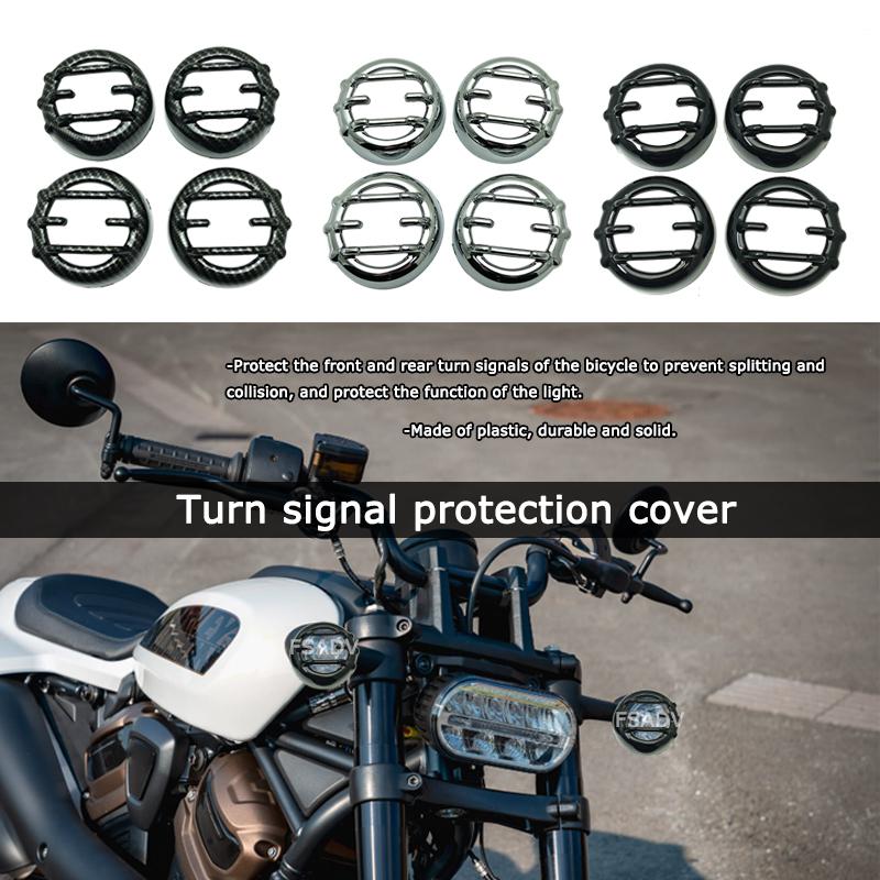 Front Rear Turn indicator Turn Signal Bezel Cover Trim Cover Fit For Sportster S 1250 RH 2021 2022 2023 Motorcycle Accessories
