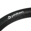 BONFORM Phiten Carbon Aqua Titanium Steering Wheel Cover, Black, 6828-01BK