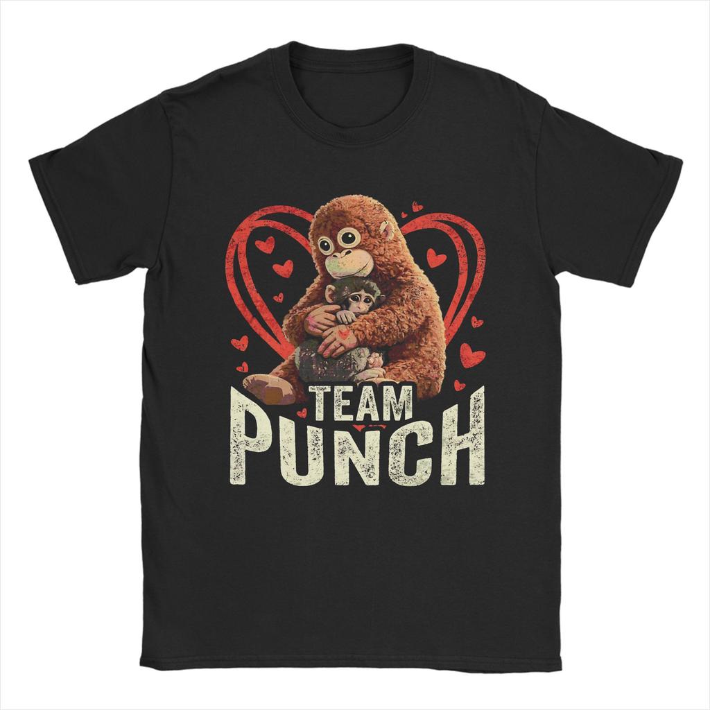Mens Boxing TShirt with Cute Monkey Print Fun Design for Casual Sports Streetwear
