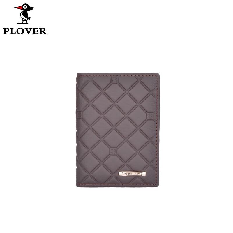 Мужской классический кожаный держатель для карт PLOVER